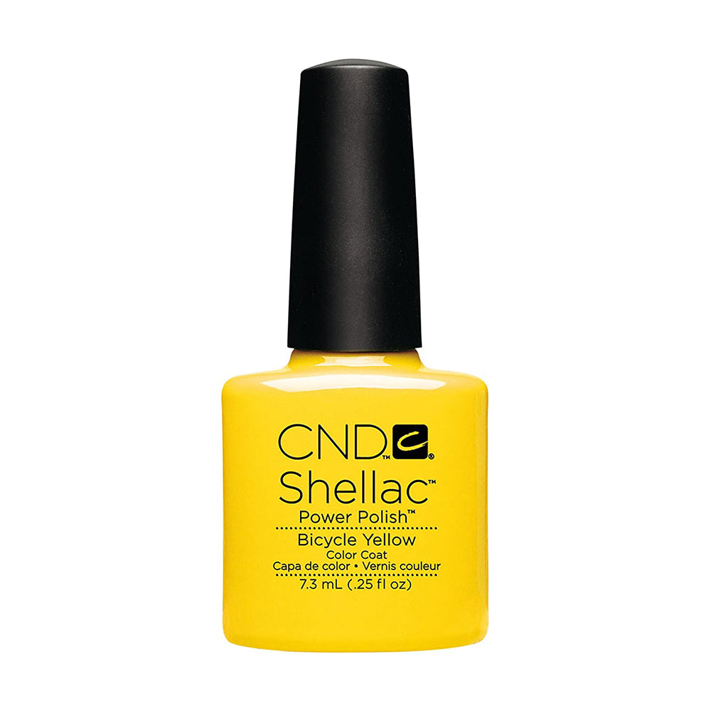  CND Shellac Gel Polish - 003CL Bicycle Yellow - Yellow Colors by CND sold by DTK Nail Supply