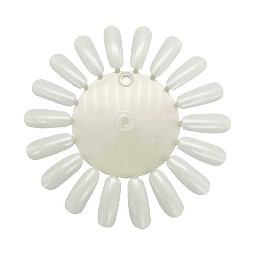  Blank Swatch Color Chart - Circle by OTHER sold by DTK Nail Supply