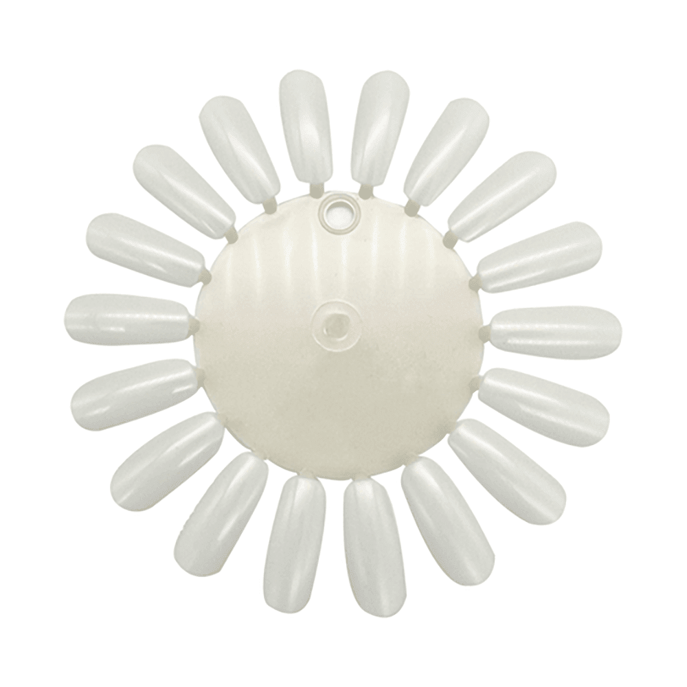 Blank Swatch Color Chart - Circle - DTK Nail Supply
