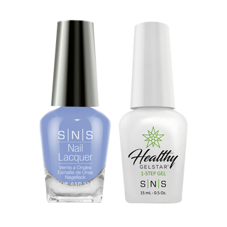  SNS Gel Nail Polish Duo - BM16 Blue Colors by SNS sold by DTK Nail Supply