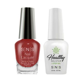  SNS Gel Nail Polish Duo - BM34 Orange Colors by SNS sold by DTK Nail Supply
