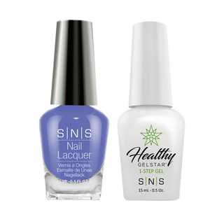  SNS Gel Nail Polish Duo - BOS 06 Blue Colors by SNS sold by DTK Nail Supply