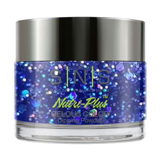  SNS Dipping Powder Nail - BP26 - Blue, Glitter Colors by SNS sold by DTK Nail Supply