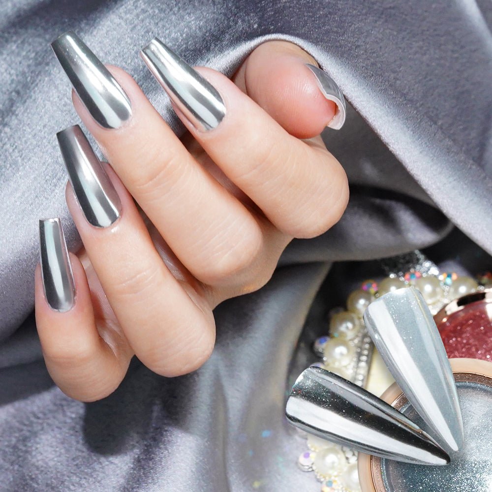 Classic Chrome Nail Powder - 02B - DTK Nail Supply