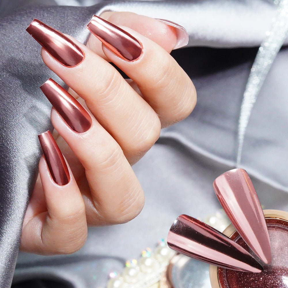 Classic Chrome Nail Powder - 03B - DTK Nail Supply