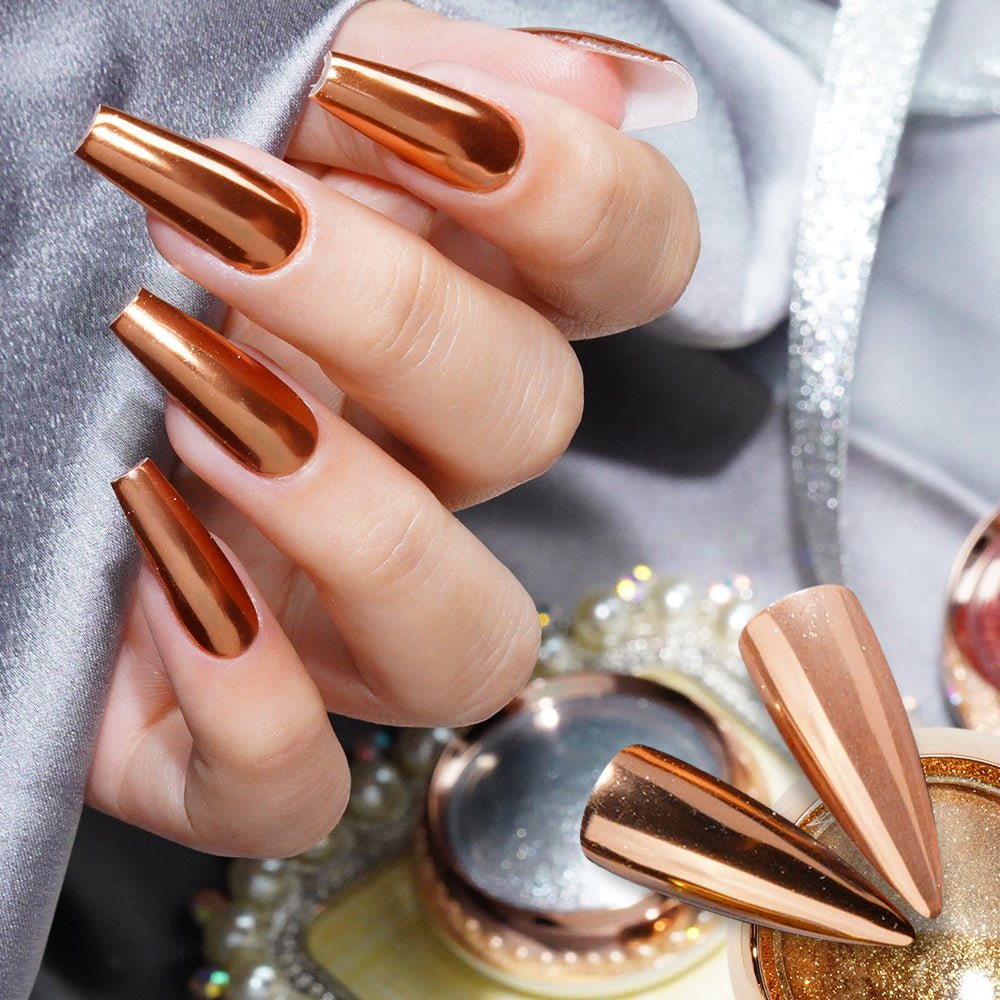 Classic Chrome Nail Powder - 04B - DTK Nail Supply