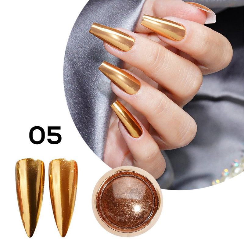 Classic Chrome Nail Powder - 05B - DTK Nail Supply