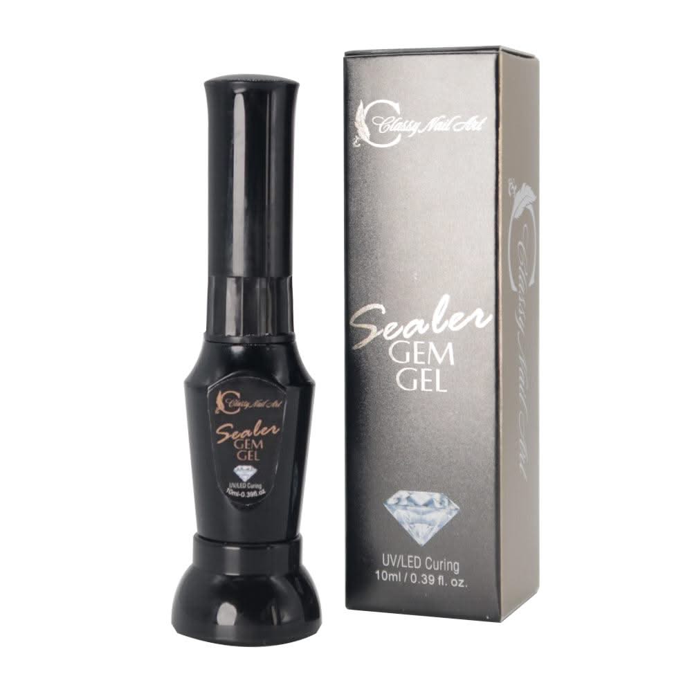 Classy Nail Art Sealer Gem Gel - 10ml - DTK Nail Supply