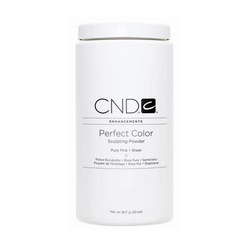 CND Perfect Color Sculpt Powder - Pure Pink Sheer 32oz - DTK Nail Supply