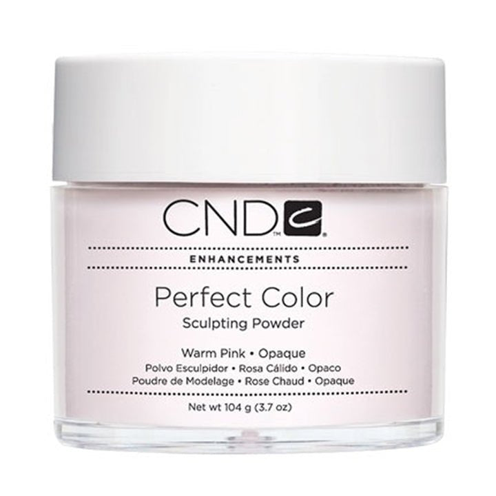 CND Perfect Color Sculpt Powder - Warm Pink - Opaque 3.7oz - DTK Nail Supply
