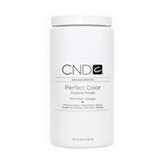 CND Perfect Color Sculpt Powure der - Pure White Opaque 32oz - DTK Nail Supply