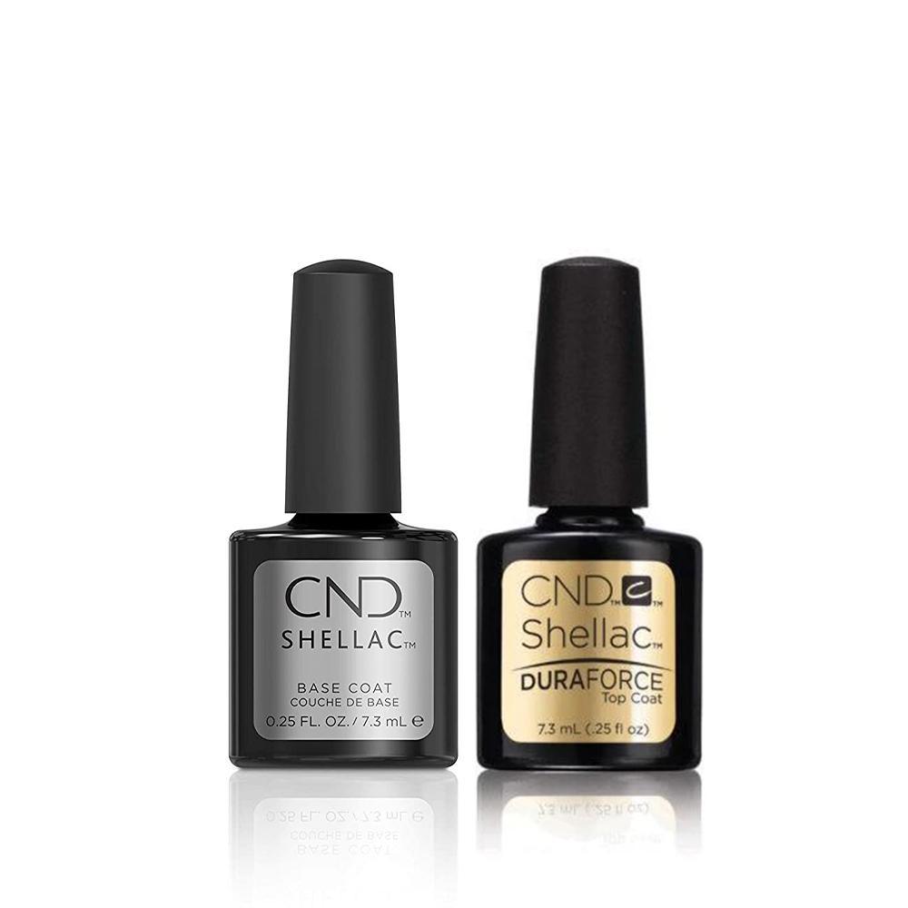 CND Shellac - Base Top Coat - 0.25 oz - DTK Nail Supply