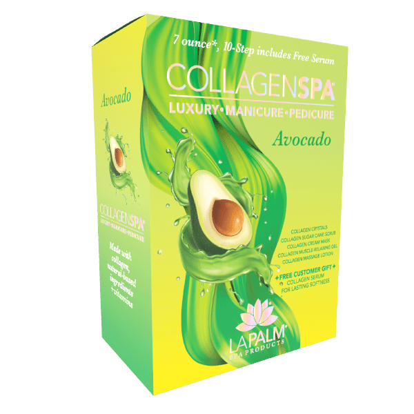 Collagen Spa 10 Steps System Avocado - DTK Nail Supply