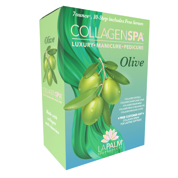 Collagen Spa 10 Steps System Olive - DTK Nail Supply