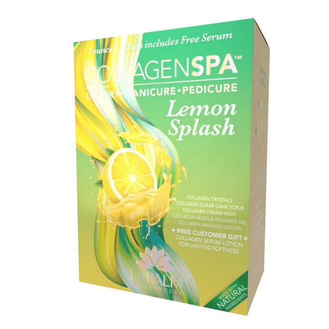 Collagen Spa 6 Steps System + Bomber - Lemon Splash - DTK Nail Supply
