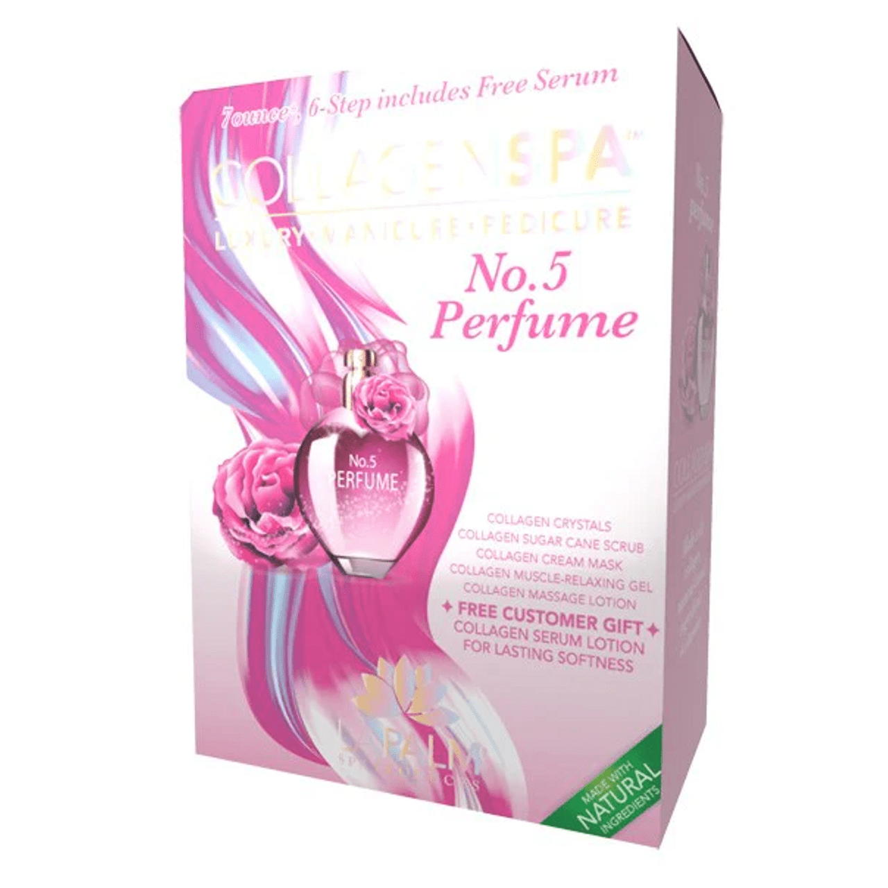 Collagen Spa 6 Steps System + Bomber - No. 5 Perfume - DTK Nail Supply