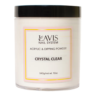  LAVIS - Crystal Clear - 12 oz by LAVIS NAILS sold by DTK Nail Supply