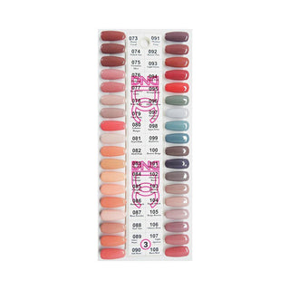  DC Part 3 - Set of 34 Gel & Lacquer Combos by DND DC sold by DTK Nail Supply
