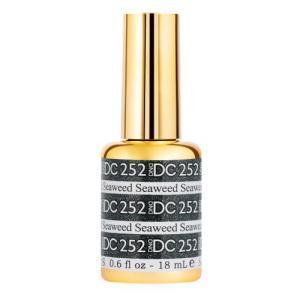  DND DC Gel Polish 252 - Glitter, Black Colors - Seaweed by DND DC sold by DTK Nail Supply
