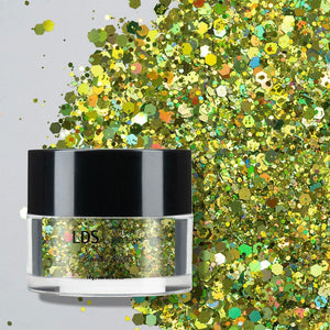  LDS Holographic Chunky Glitter Nail Art - 0.5oz DCG10 by LDS sold by DTK Nail Supply
