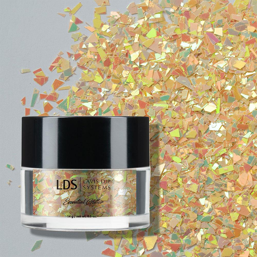  LDS Irregular Flakes Glitter DIG04 0.5 oz by LDS sold by DTK Nail Supply