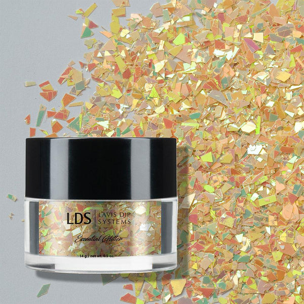  LDS Irregular Flakes Glitter DIG04 0.5 oz by LDS sold by DTK Nail Supply