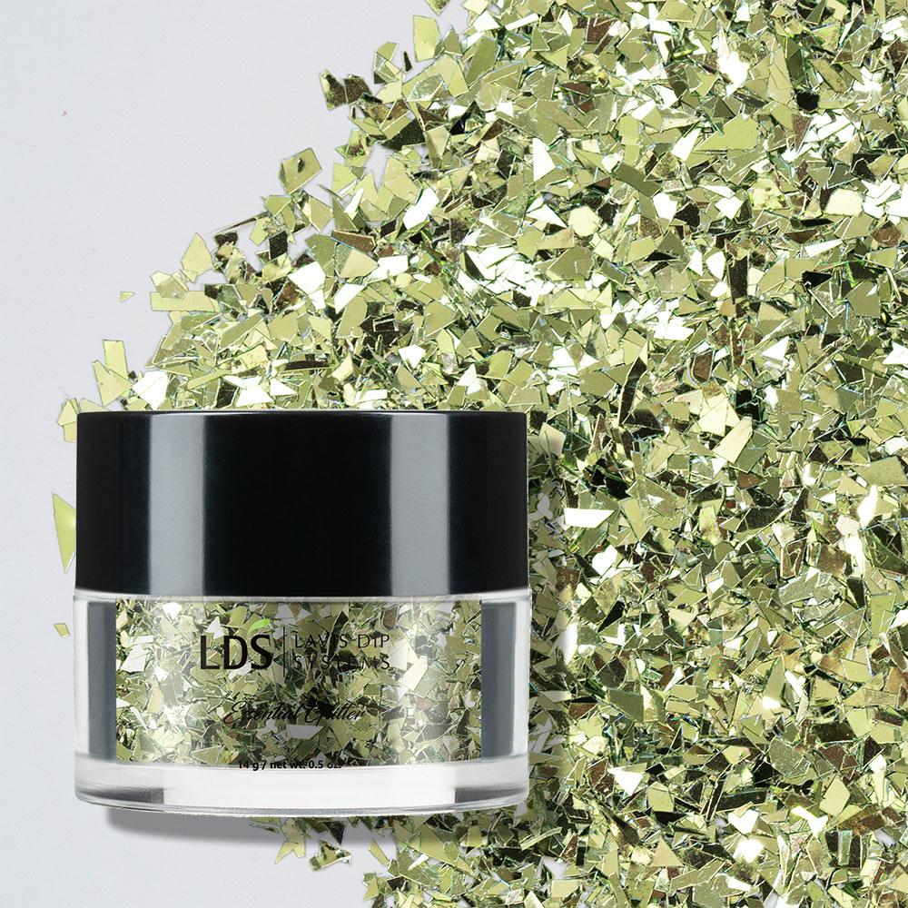  LDS Irregular Flakes Glitter DIG20 0.5 oz by LDS sold by DTK Nail Supply