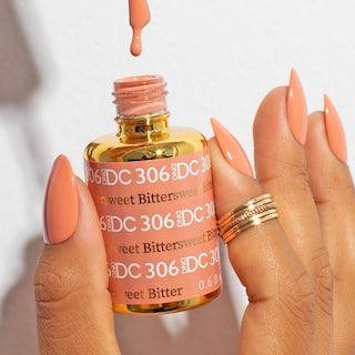  DND DC Gel Nail Polish Duo - 306 Blush Colors - Bittersweet by DND DC sold by DTK Nail Supply