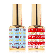 DND DC Gel Base & Top 800 900 - DTK Nail Supply