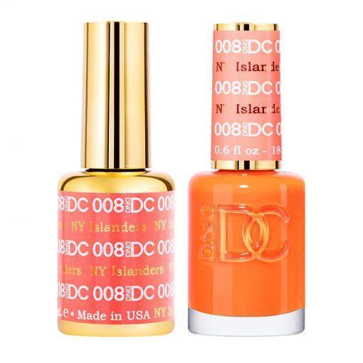 DND DC Gel Nail Polish Duo - 008 NY Islanders - DTK Nail Supply