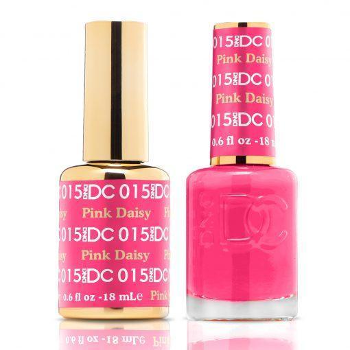 DND DC Gel Nail Polish Duo - 015 Pink Daisy - DTK Nail Supply