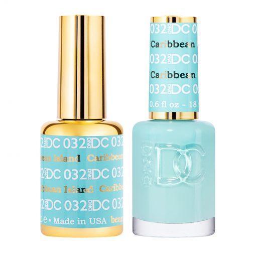 DND DC Gel Nail Polish Duo - 032 Carribean Island - DTK Nail Supply