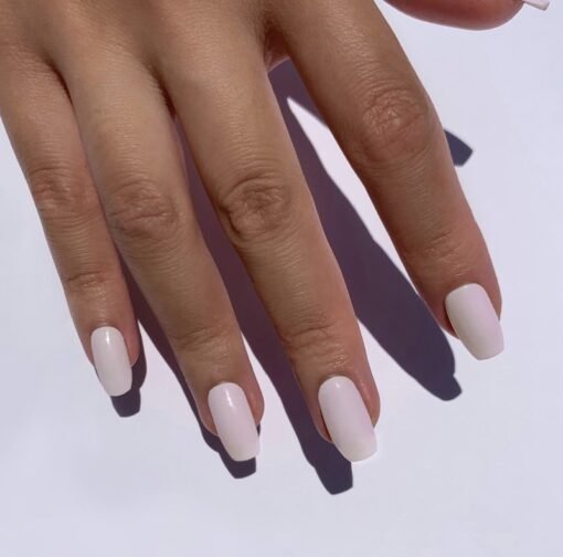 DND DC Gel Nail Polish Duo - 057 White Bunny - DTK Nail Supply