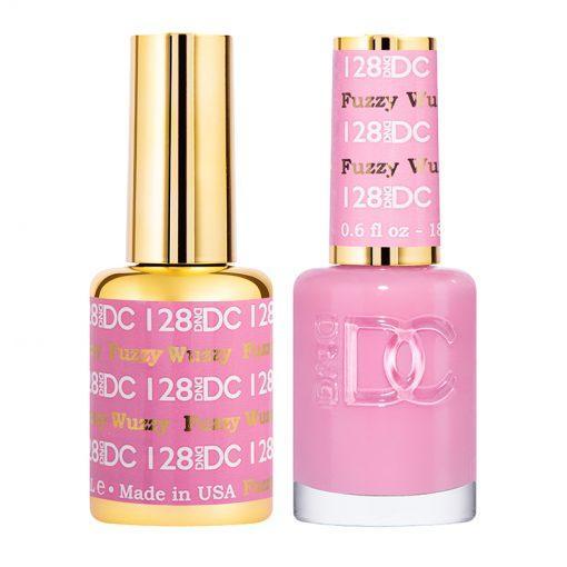 DND DC Gel Nail Polish Duo - 128 Fuzzy Wuzzy - DTK Nail Supply