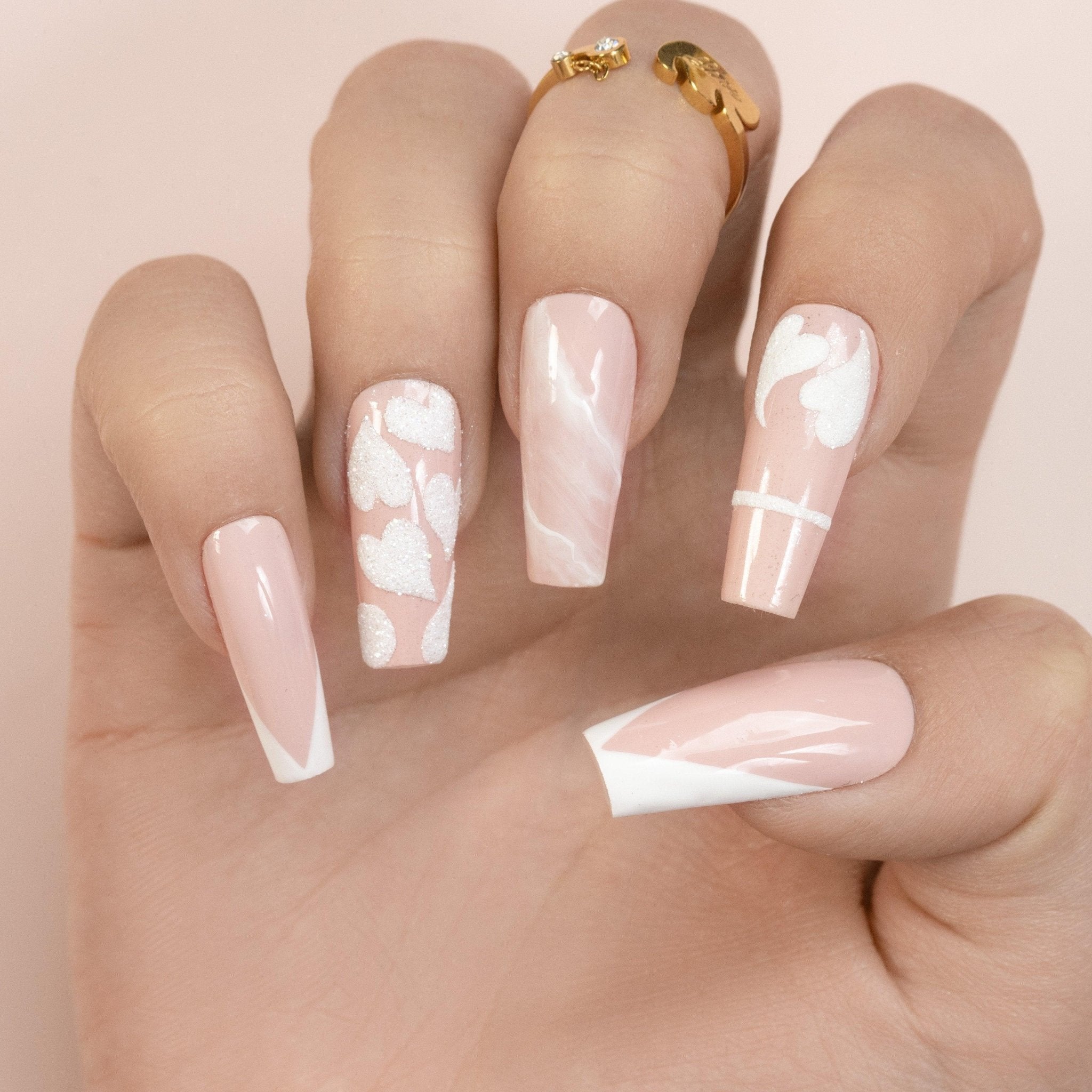 DND DC Gel Nail Polish Duo - 140 Khaki Rose - DTK Nail Supply