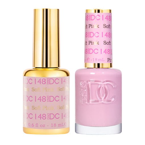 DND DC Gel Nail Polish Duo - 148 Soft Pink - DTK Nail Supply