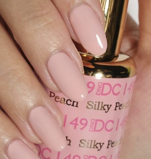 DND DC Gel Nail Polish Duo - 149 Silky Peach - DTK Nail Supply