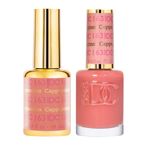 DND DC Gel Nail Polish Duo - 163 Cappuccino - DTK Nail Supply