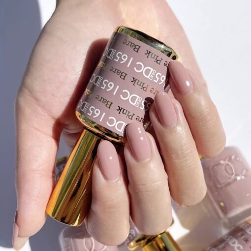 DND DC Gel Nail Polish Duo - 165 Bare Pink - DTK Nail Supply