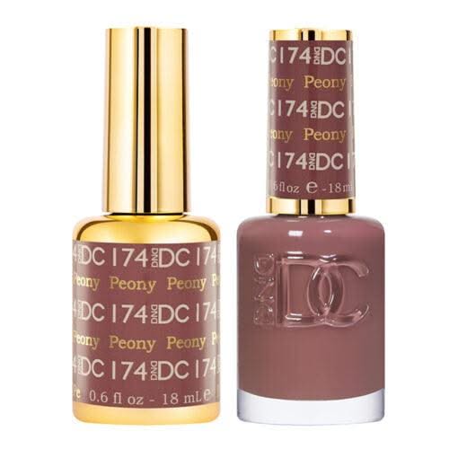 DND DC Gel Nail Polish Duo - 174 Peony - DTK Nail Supply