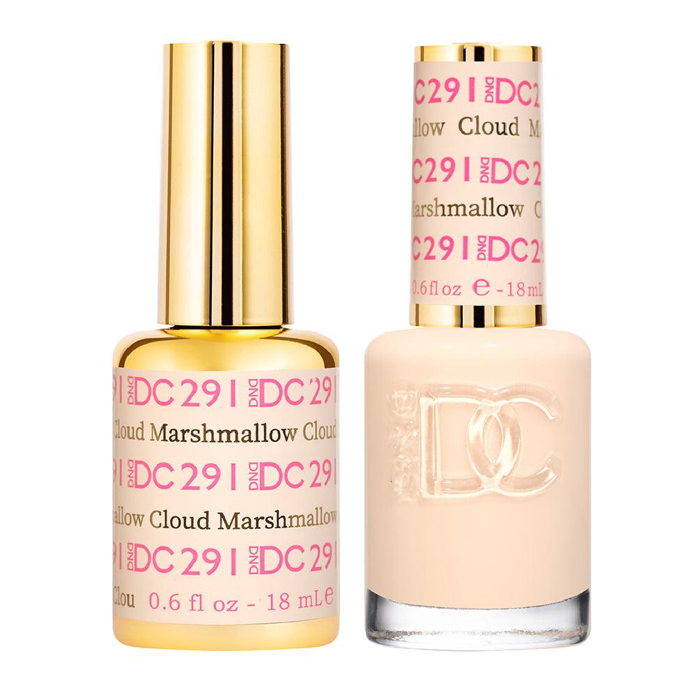 DND DC Gel Nail Polish Duo - 291 Marshmallow Cloud - DTK Nail Supply