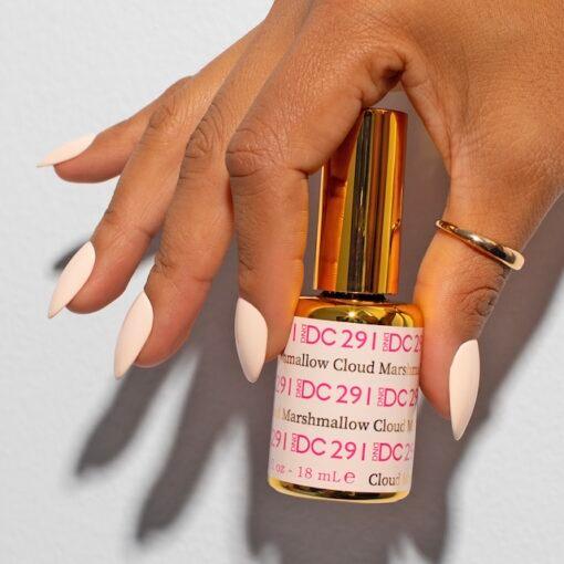 DND DC Gel Nail Polish Duo - 291 Marshmallow Cloud - DTK Nail Supply