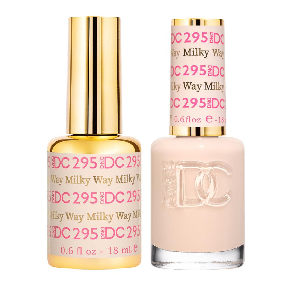DND DC Gel Nail Polish Duo - 295 Milky Way - DTK Nail Supply