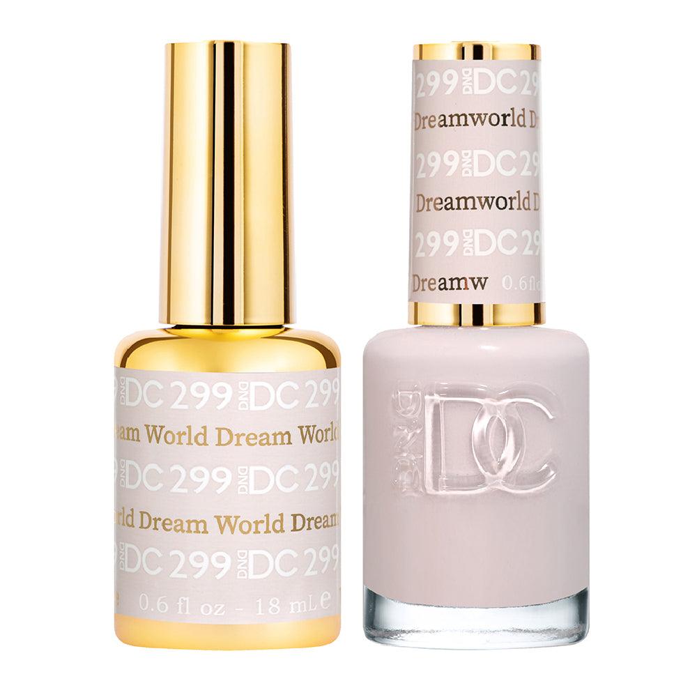 DND DC Gel Nail Polish Duo - 299 Dream World - DTK Nail Supply