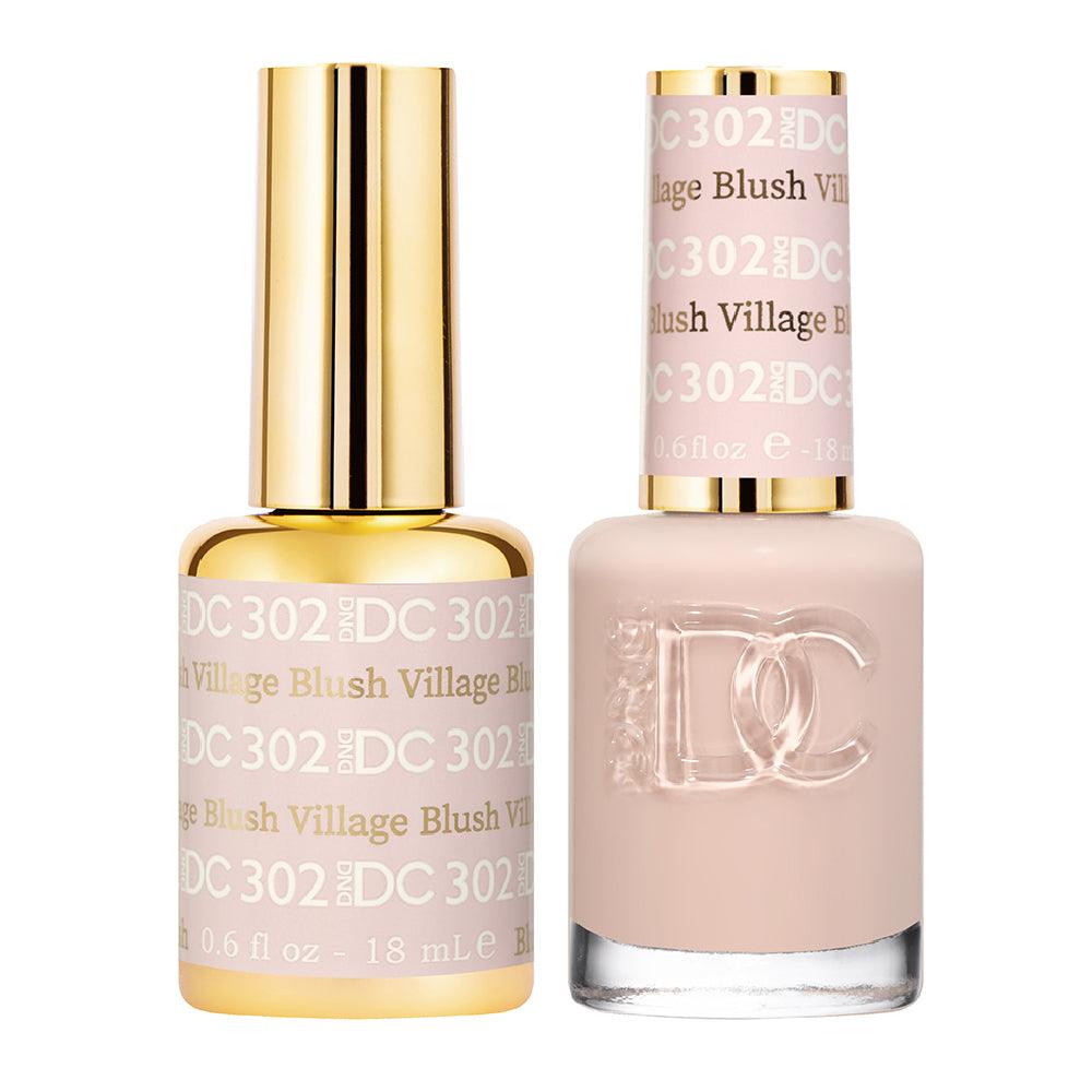 DND DC Gel Nail Polish Duo - 302 Blush Village - DTK Nail Supply