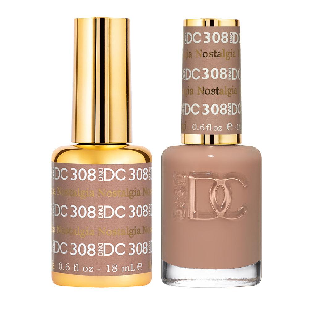 DND DC Gel Nail Polish Duo - 308 Nostalgia - DTK Nail Supply