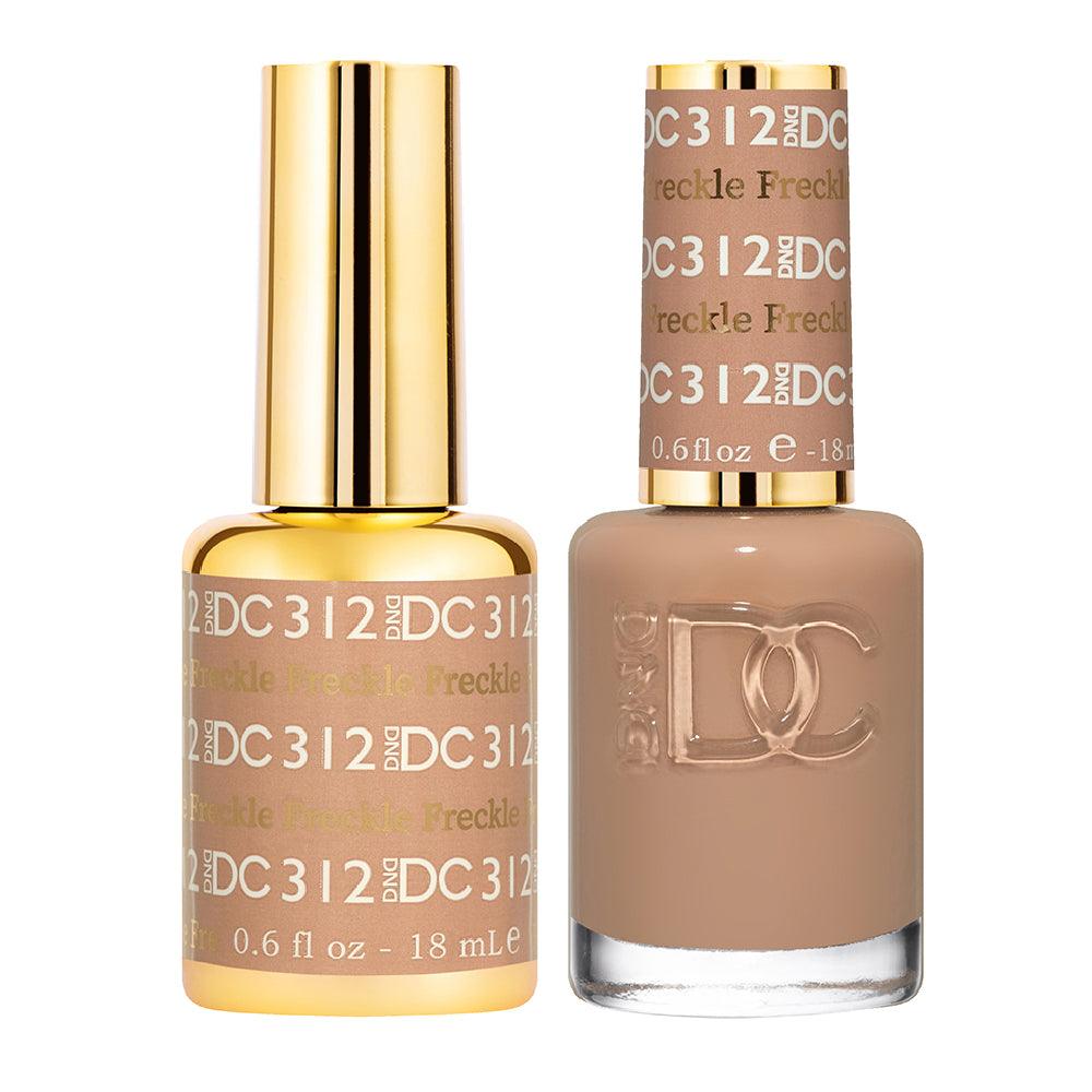 DND DC Gel Nail Polish Duo - 312 Freckle - DTK Nail Supply