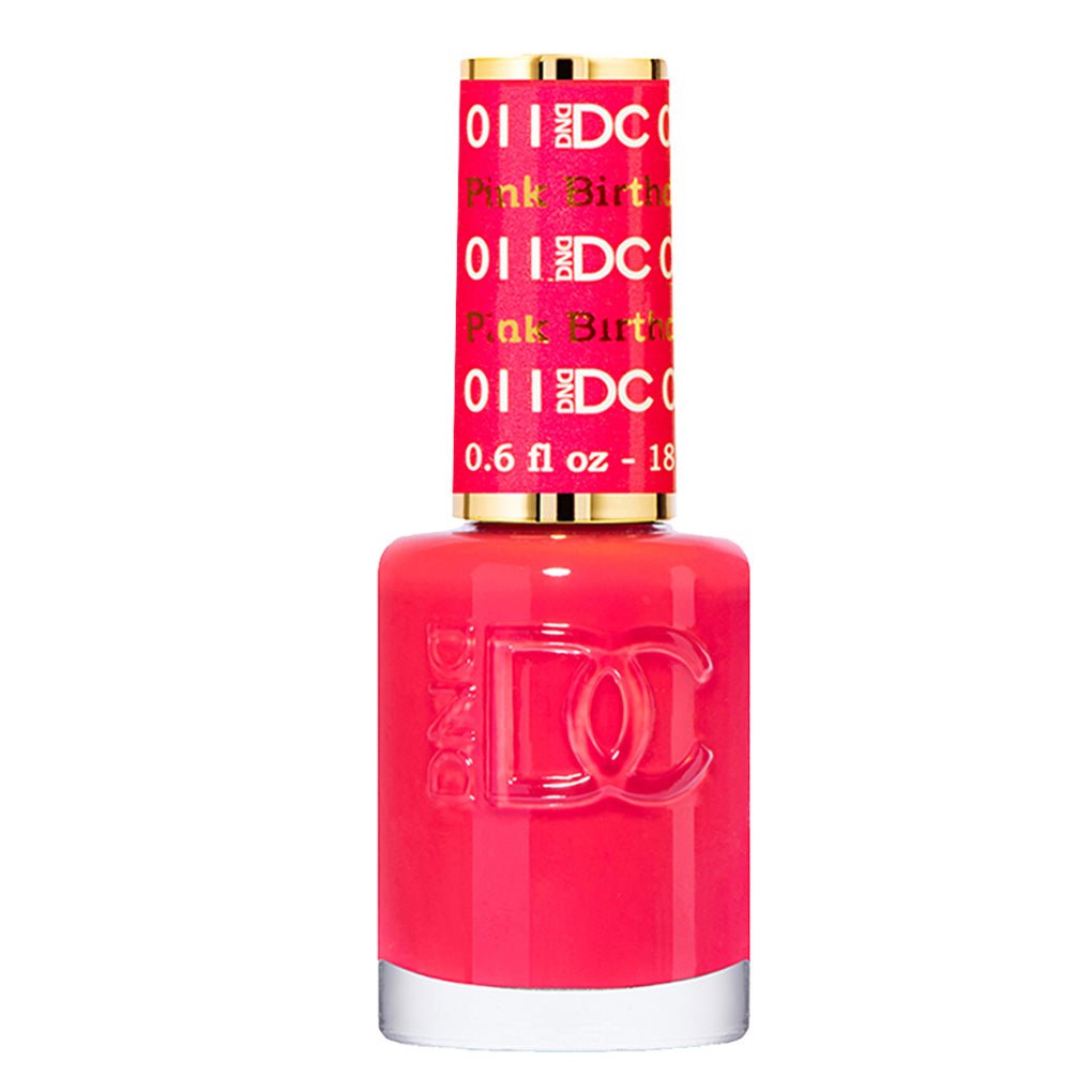 DND DC Gel Polish - 011 Pink Birthday - DTK Nail Supply