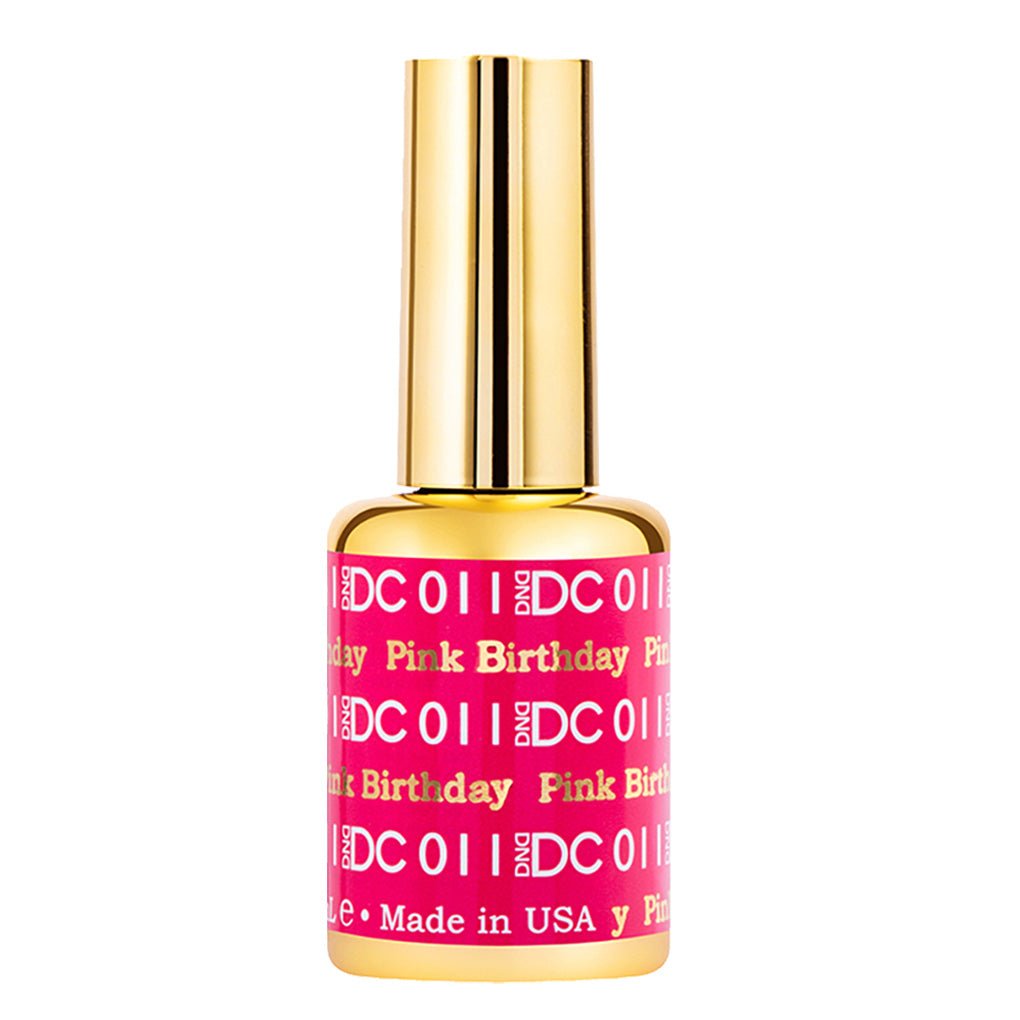 DND DC Gel Polish - 011 Pink Birthday - DTK Nail Supply
