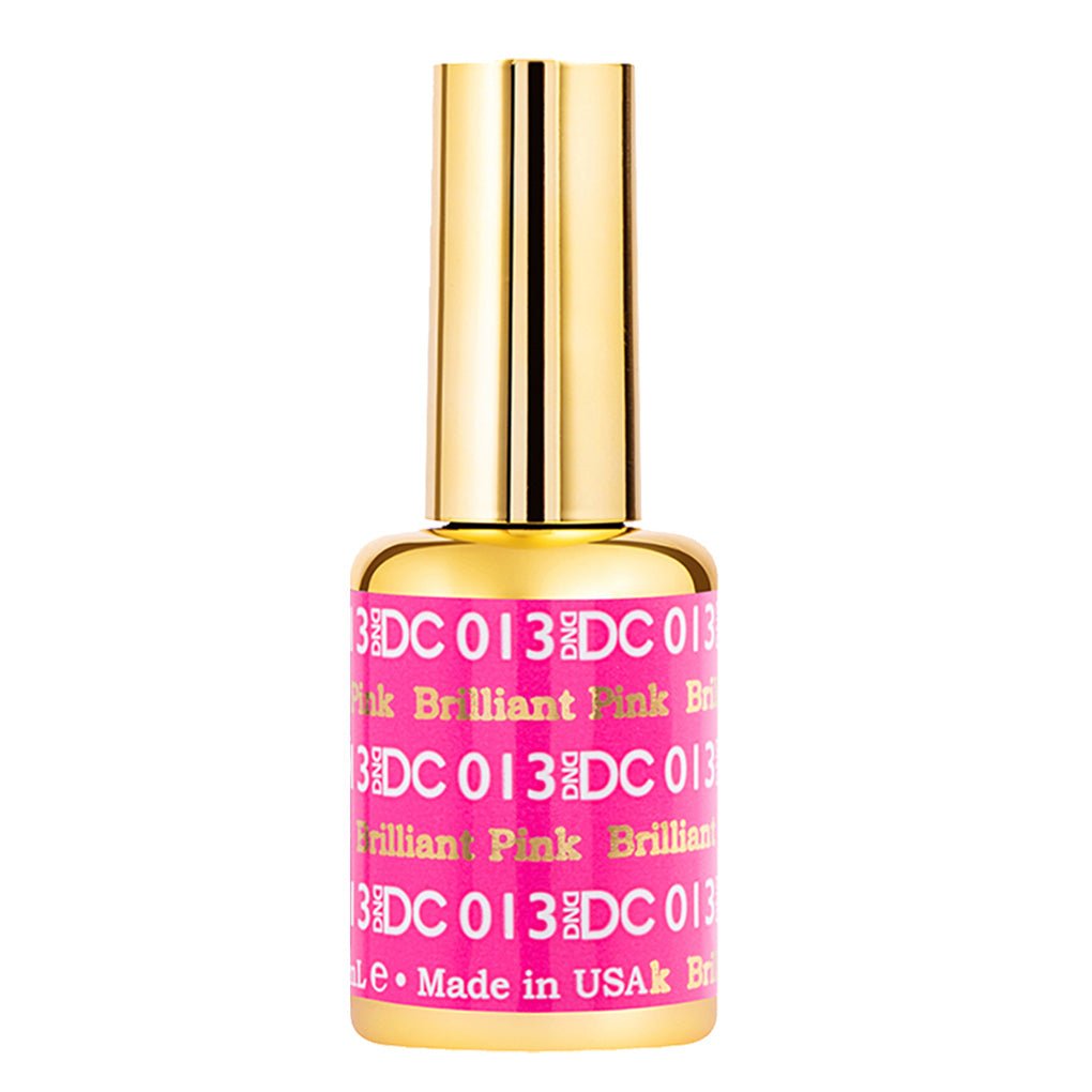 DND DC Gel Polish - 013 Brilliant Pink - DTK Nail Supply